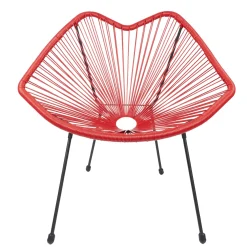 La Chaise Longue Mobilier-FAUTEUIL ACAPULCO BOUCHE