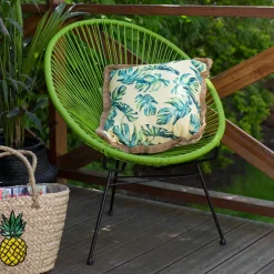 La Chaise Longue Mobilier-FAUTEUIL ACAPULCO TROPICAL GREEN