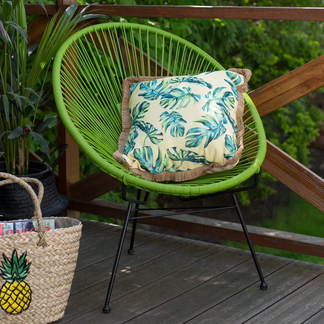 La Chaise Longue Mobilier-FAUTEUIL ACAPULCO TROPICAL GREEN