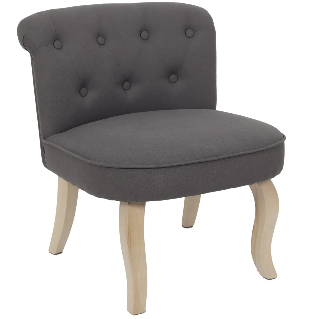 La Chaise Longue Mobilier-FAUTEUIL ELEONOR GRIS