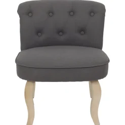 La Chaise Longue Mobilier-FAUTEUIL ELEONOR GRIS