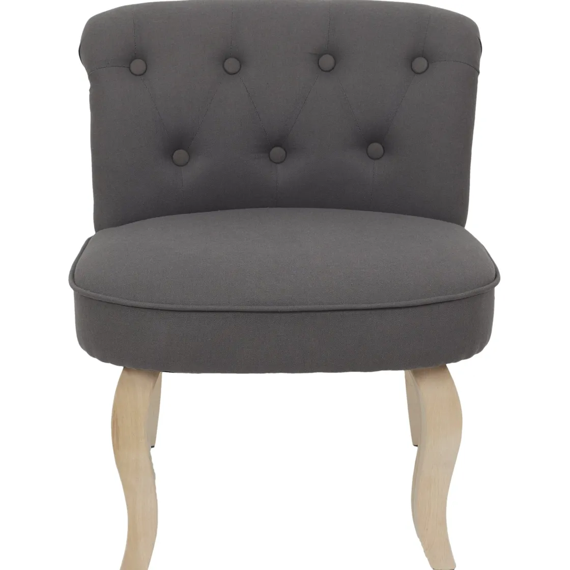 La Chaise Longue Mobilier-FAUTEUIL ELEONOR GRIS