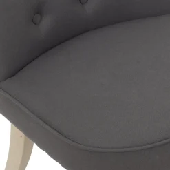 La Chaise Longue Mobilier-FAUTEUIL ELEONOR GRIS