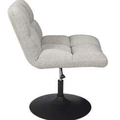 La Chaise Longue Mobilier-FAUTEUIL PIVOTANT ANTON GRIS