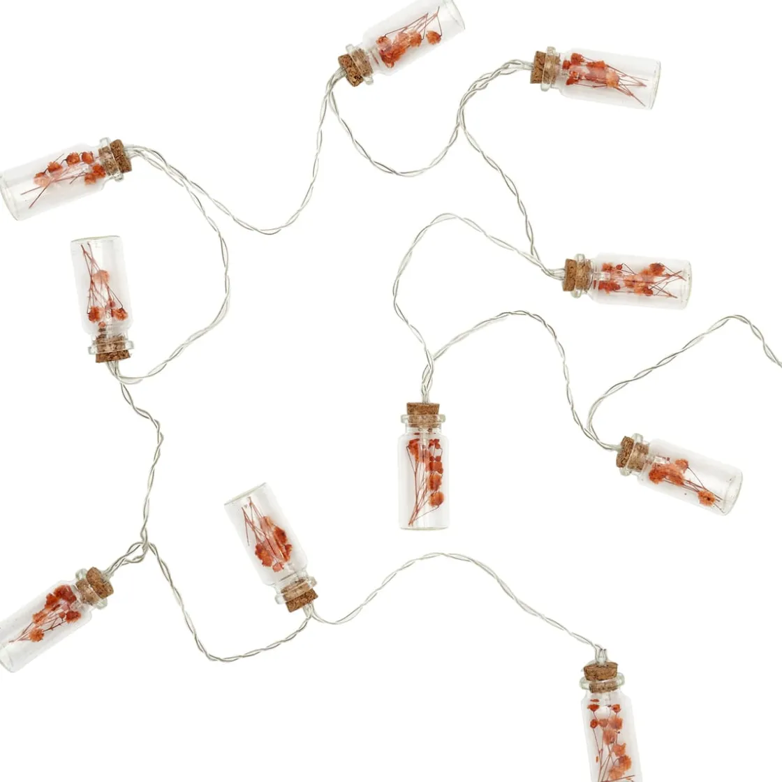 La Chaise Longue Déco-GUIRLANDE BOCAUX FLEURS SECHEES