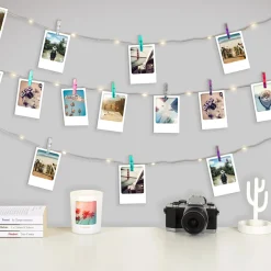 La Chaise Longue Déco Lumineuse|Déco-GUIRLANDE PHOTOS CLIPS IRIDESCENTE