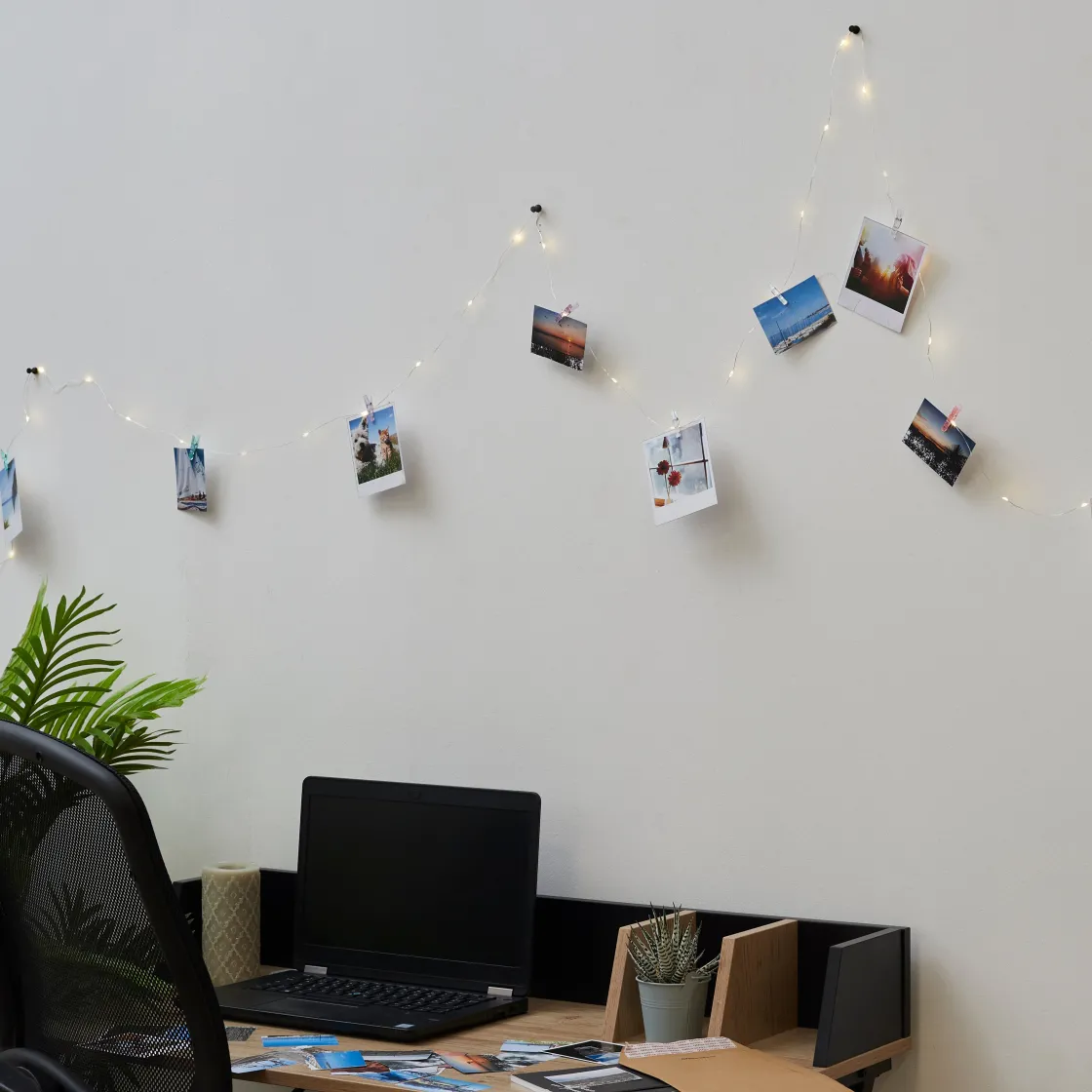 La Chaise Longue Déco Lumineuse|Déco-GUIRLANDE PHOTOS CLIPS IRIDESCENTE