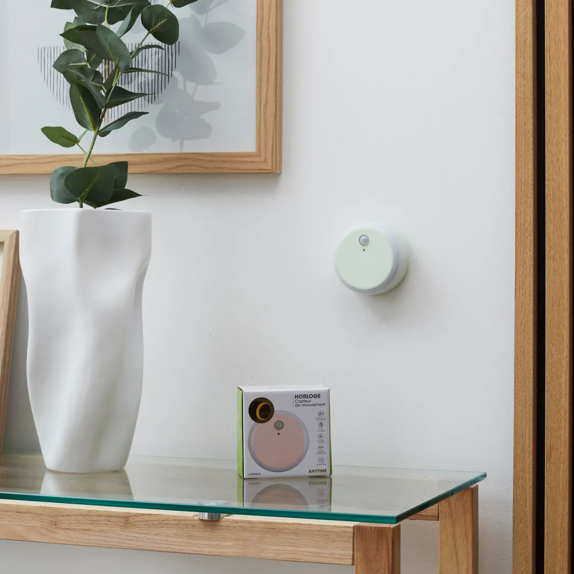 La Chaise Longue Horloge & Réveil-HORLOGE CAPTEUR DE MOUVEMENT