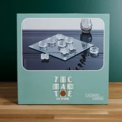 La Chaise Longue Jeux-JEU DE MORPION EN VERRE