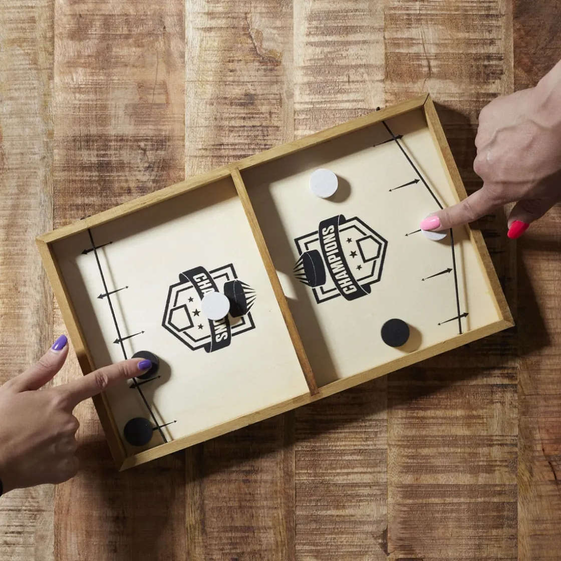 La Chaise Longue Jeux-JEU DE TABLE PALETS EN BOIS