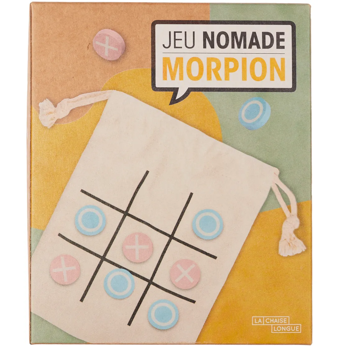 La Chaise Longue Jeux-JEU DE VOYAGE TIC TAC TOE