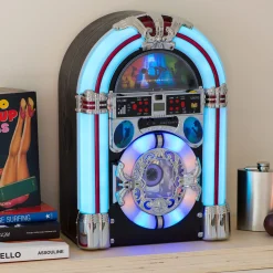 La Chaise Longue Son & Musique|Son & Musique-JUKEBOX CD NEW YORK BLUETOOTH