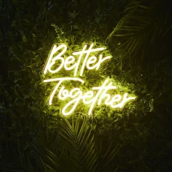 La Chaise Longue Déco Lumineuse|Déco-LAMPE EFFET NEON BETTER TOGETHER