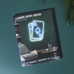 La Chaise Longue Déco Lumineuse|Déco-LAMPE EFFET NEON CARTES A JOUER
