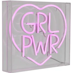 La Chaise Longue Déco Lumineuse|Déco-LAMPE EFFET NEON GIRL POWER