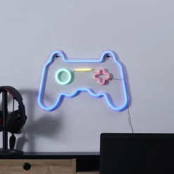 La Chaise Longue Déco Chambre|Déco-LAMPE EFFET NEON LED MANETTE DE JEU