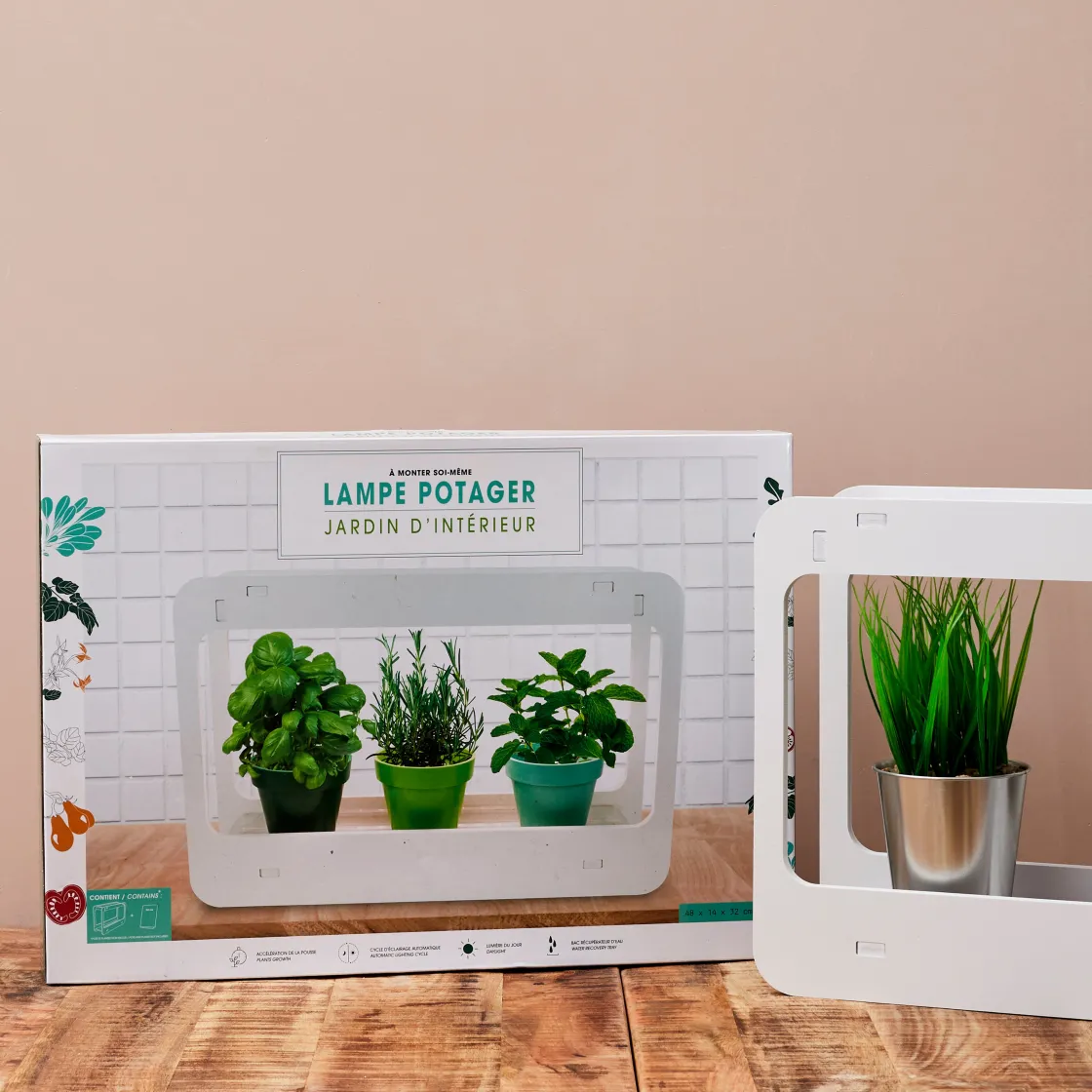 La Chaise Longue Luminaire-LAMPE POTAGER D'INTERIEUR