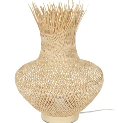 La Chaise Longue Luminaire-LAMPE VASE ROTIN