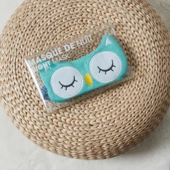 La Chaise Longue Cocoon-MASQUE DE NUIT CHOUETTE