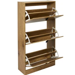 La Chaise Longue Mobilier-MEUBLE A CHAUSSURES 3 PORTES ABBOTT