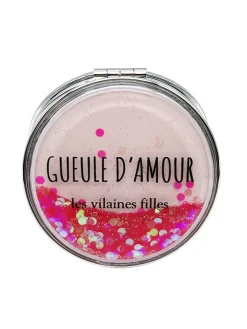 La Chaise Longue Déco-MIROIR DE POCHE PAILLETTES