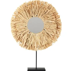 La Chaise Longue Déco-MIROIR RAPHIA FIDJI