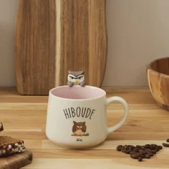 La Chaise Longue Thé & Café-MUG ANIMAUX HIBOUDE
