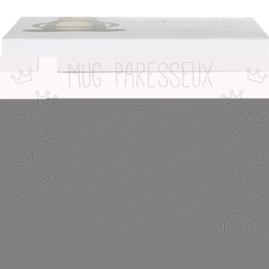 La Chaise Longue Thé & Café-MUG PARESSEUX LE ROI DE LA FLEMME