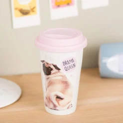 La Chaise Longue Thé & Café-MUG TAKE AWAY CRAZY ANIMALS DRAMA QUEEN