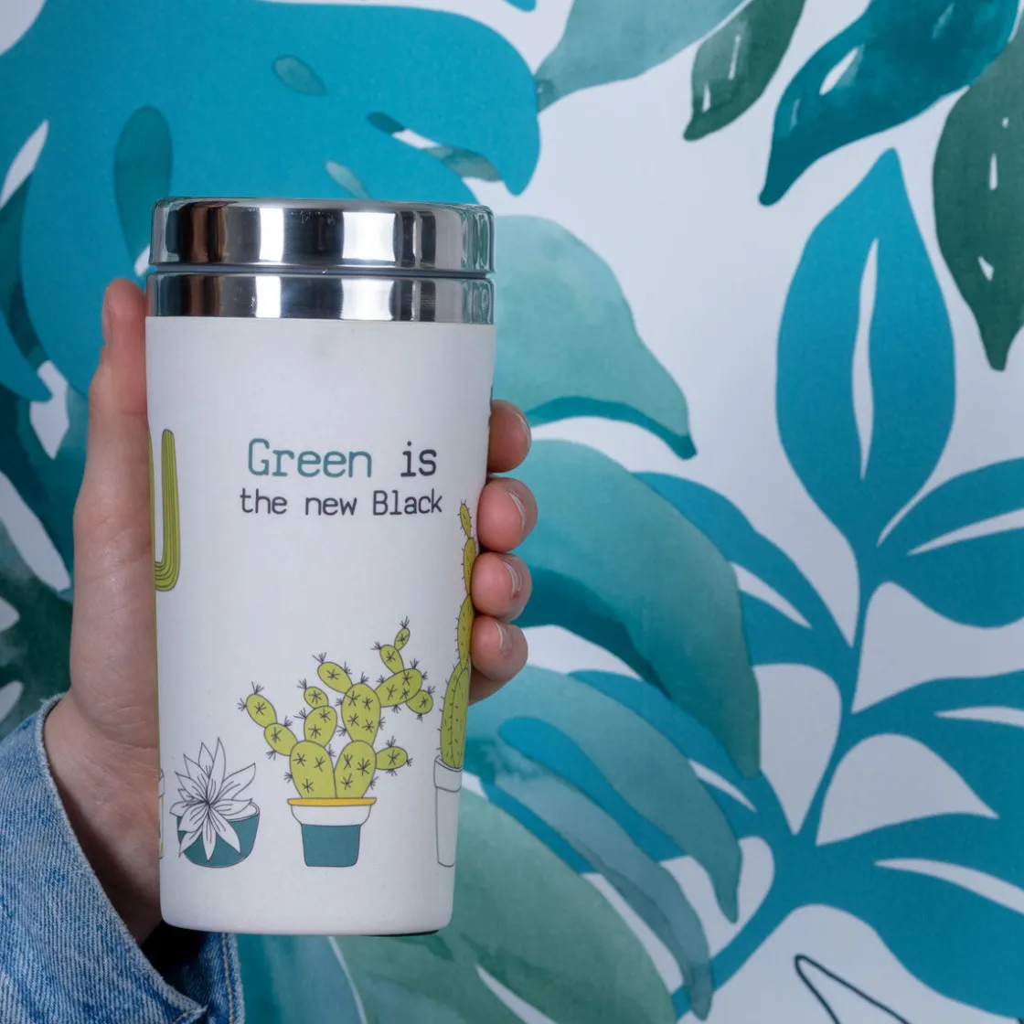 La Chaise Longue Thé & Café-MUG TAKE AWAY LIFE IS GREEN