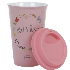 La Chaise Longue Thé & Café-MUG TAKE AWAY MERE VEILLEUSE BLOOM