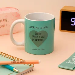 La Chaise Longue Thé & Café-MUG THERMOREACTIF J ADORE MES COLLEGUES