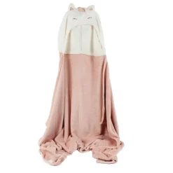 La Chaise Longue Cocoon-PLAID A CAPUCHE LICORNE