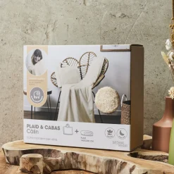 La Chaise Longue Cocoon-PLAID CABAS CALIN