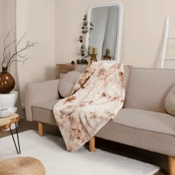 La Chaise Longue Cocoon-PLAID FAUSSE FOURRURE SIBERIA