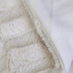 La Chaise Longue Cocoon-PLAID HARNAIS IMITATION FOURRURE HYGGE