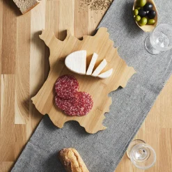 La Chaise Longue Art De La Table|Accessoires-PLANCHE A FROMAGES CARTE DE FRANCE