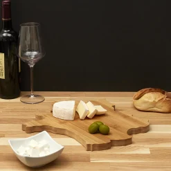 La Chaise Longue Art De La Table|Accessoires-PLANCHE A FROMAGES CARTE DE FRANCE