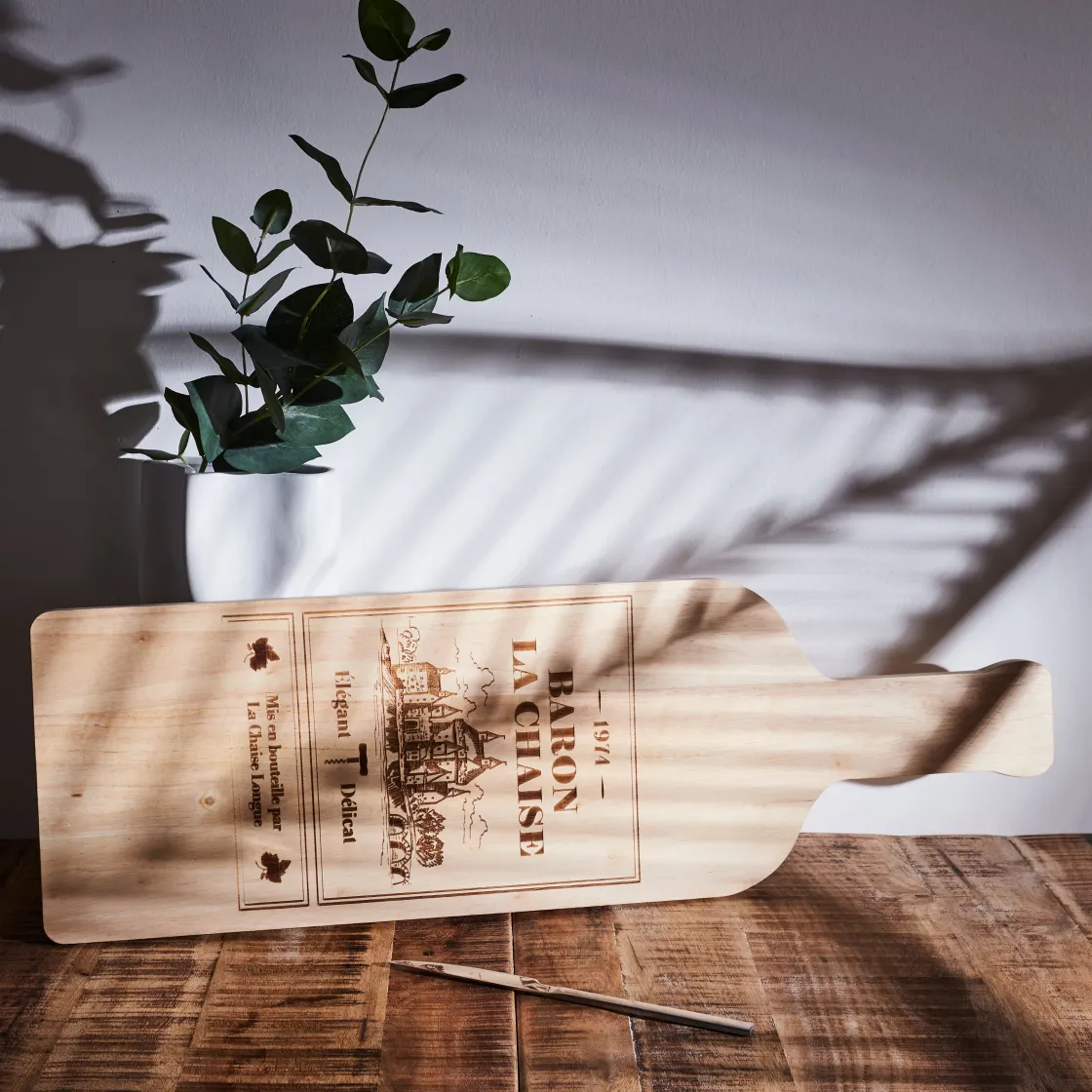 La Chaise Longue Accessoires|Accessoires De Cuisine-PLANCHE APERO BOUTEILLE BARON LA CHAISE