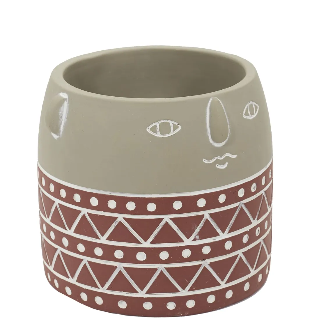 La Chaise Longue Déco-PLANTEUR AKI TERRACOTA