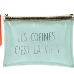 La Chaise Longue Sacs & Pochettes-POCHETTE TRANSPARENTE LES COPINES