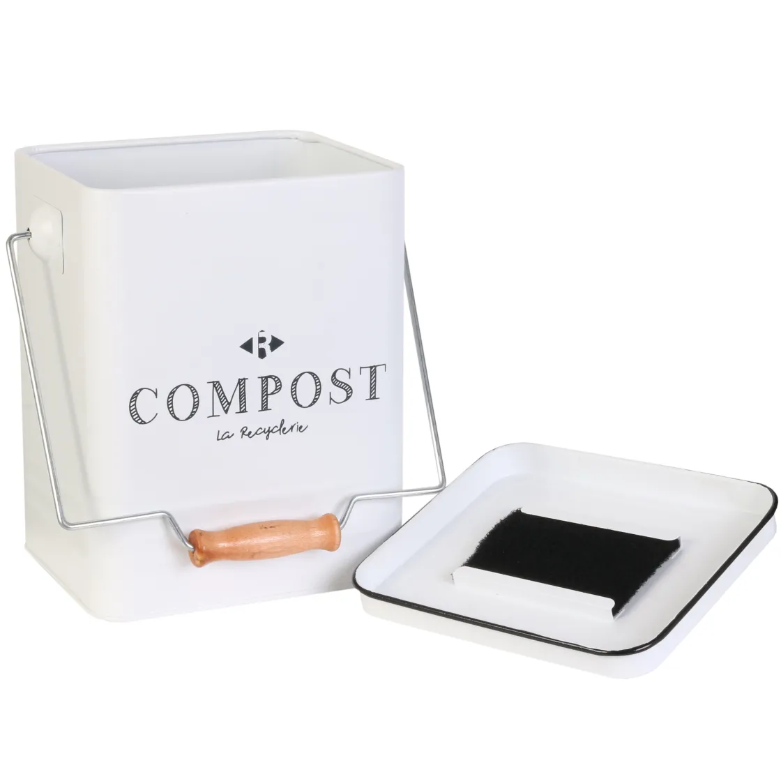 La Chaise Longue Loisirs & Entretien-POUBELLE DE COMPOSTAGE 5L