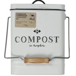 La Chaise Longue Loisirs & Entretien-POUBELLE DE COMPOSTAGE 5L