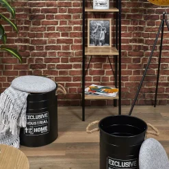 La Chaise Longue Mobilier-POUF GIGOGNE BARIL DOCK X2