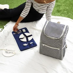 La Chaise Longue Pique-nique & Barbecue-SAC A DOS PIQUE NIQUE MARINIERE