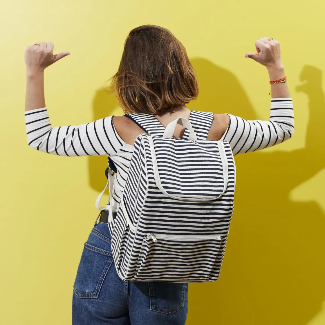 La Chaise Longue Pique-nique & Barbecue-SAC A DOS PIQUE NIQUE MARINIERE