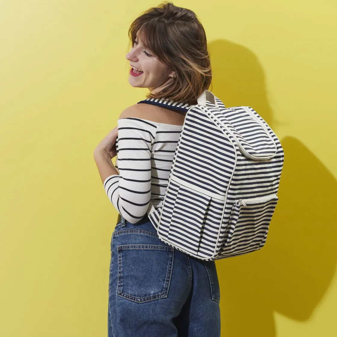 La Chaise Longue Pique-nique & Barbecue-SAC A DOS PIQUE NIQUE MARINIERE