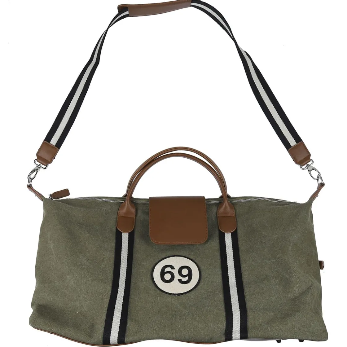 La Chaise Longue Sacs & Pochettes-SAC DE VOYAGE SPRINT 69 KAKI