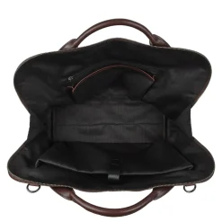 La Chaise Longue Sacs & Pochettes-SAC WEEK END OAKLAND CHOCO