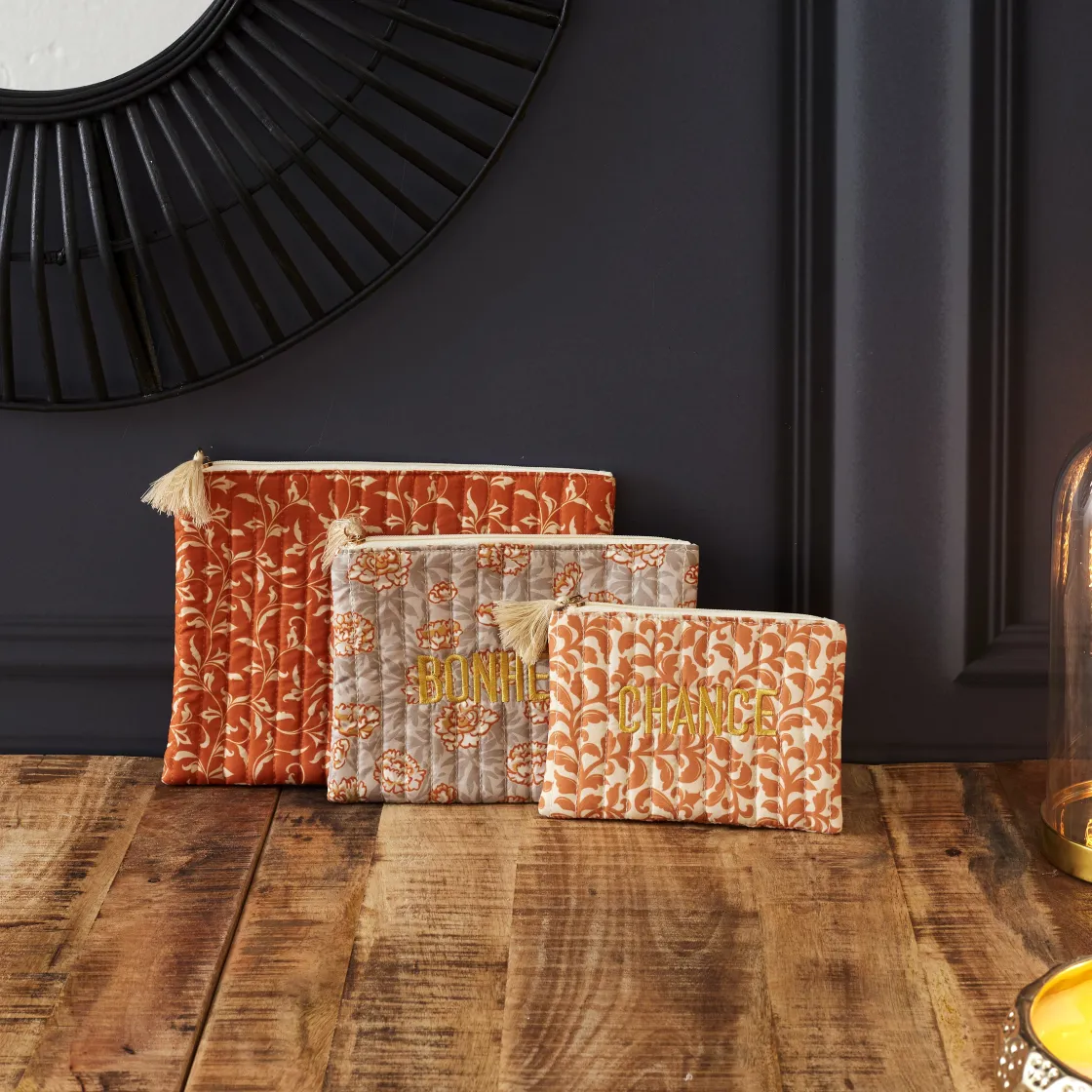 La Chaise Longue Sacs & Pochettes-SET DE 3 TROUSSES PALAZZO